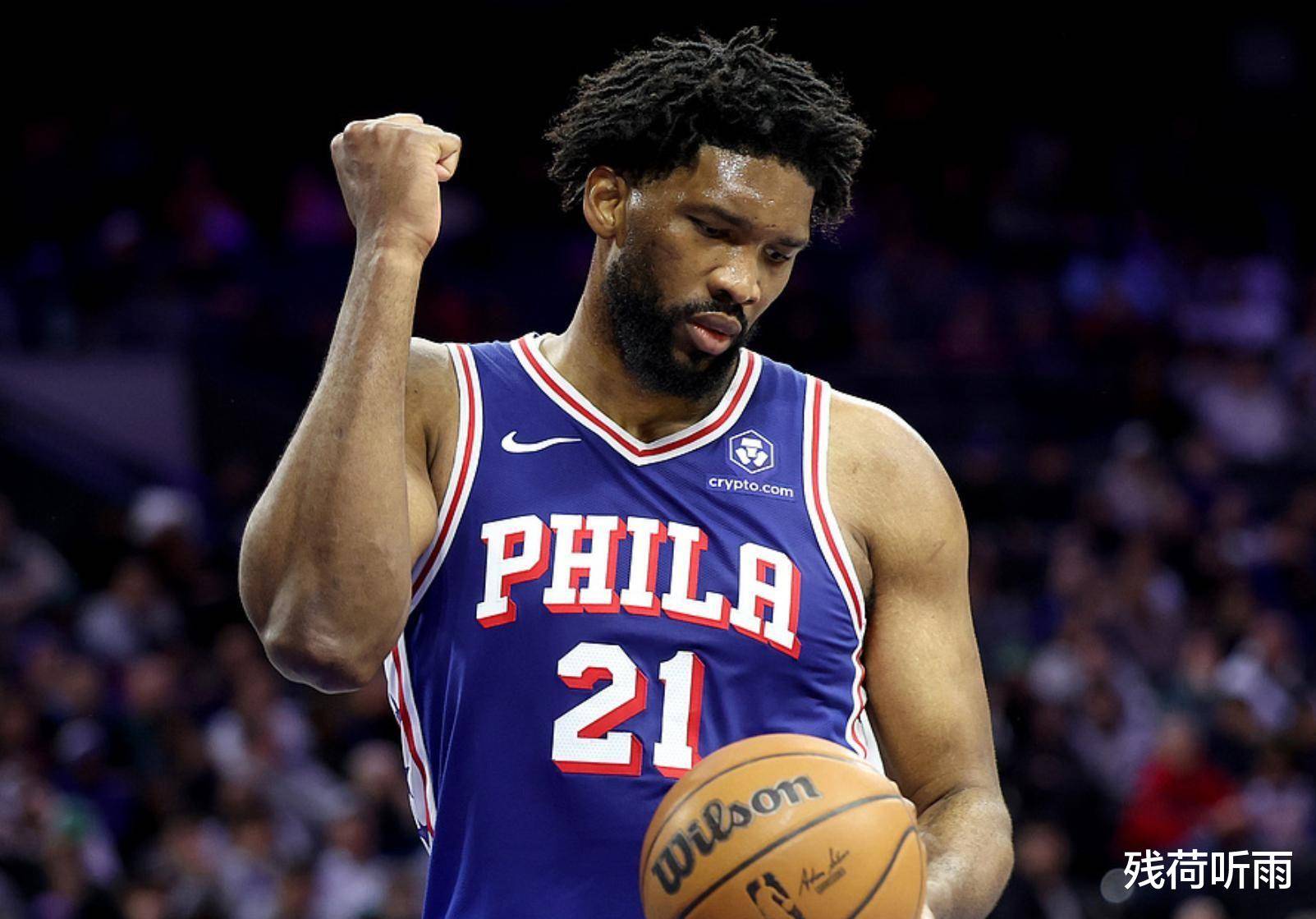 76人险胜青岛队，恩比德刷新纪录